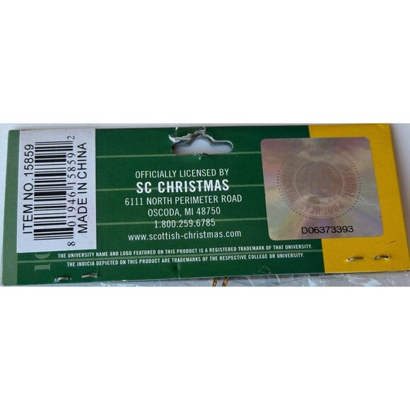 Collegiate Licensed Product Oklahoma State Cowboys Football Christmas Ornament - Picture 5 of 10
